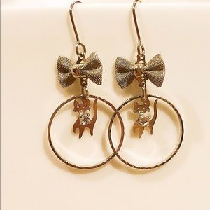 3 for $15💥Cat lover stainless steel earrings